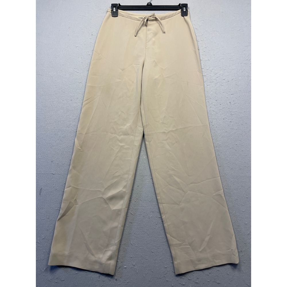 Yansi Fugel Pants Wide Leg Trousers Beige Tan XS Womens